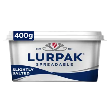 Lurpak Spreadable Slightly Salted 400g